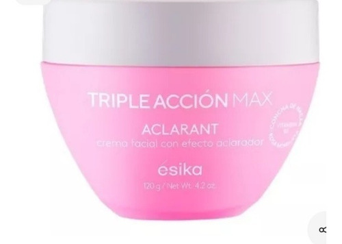 Crema Triple Accion Aclarant 120g De Esika