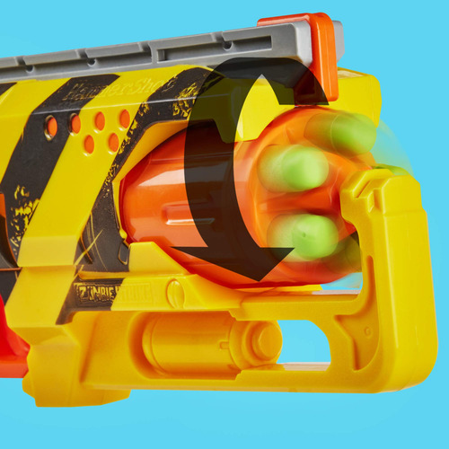 Nerf Zombie Strike Hammershot Blaster Acción De Martillo