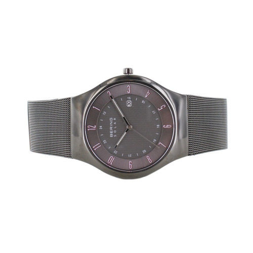 Reloj Bering Men Watch Solar Polished Grey 14640-077