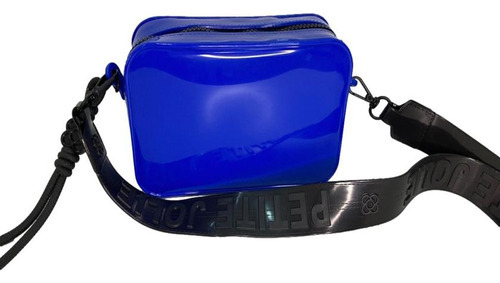 Bolsa Feminina Petite Jolie Pop 2 Cores Cor Azul/Preto