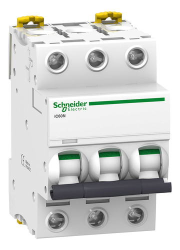Chave térmica tripolar 3x4a 10ka Curve C Acti9 Schneider