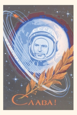 Libro Vintage Journal Russian Cosmonaut With Laurel Branc...