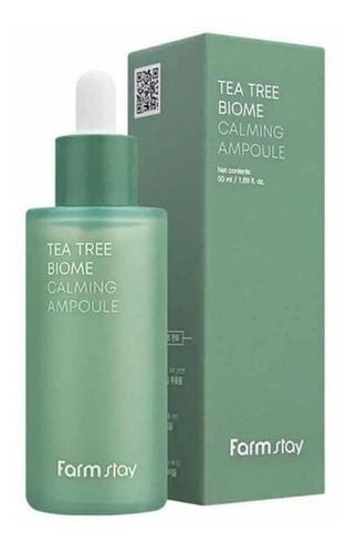 Farm Stay- Tea Tree Biome Calming Ampoule Momento De Aplicación Día/noche Tipo De Piel Sensible