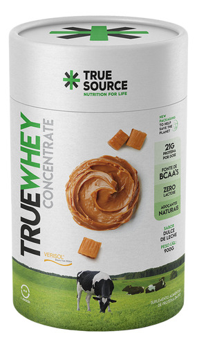 True Whey Zero Lactose C/ Colágeno Verisol + Tcm True Source