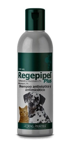 Shampoo Regepipel  Antispetico Y Antimicotico 150ml Razas 