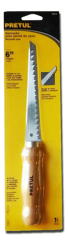 Serrucho Para Muros De Yeso 6 Pretul Str-6 Mm