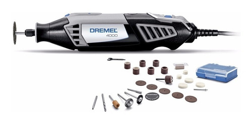 Minitorno Electrico Dremel 4000 Con 26 Accesorios.