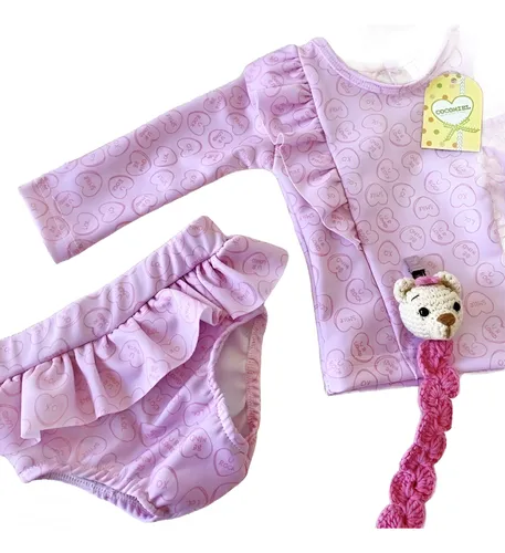 comprar Malla Conjunto Lycra Proteccion Solar Uv 50 Bebe Nena