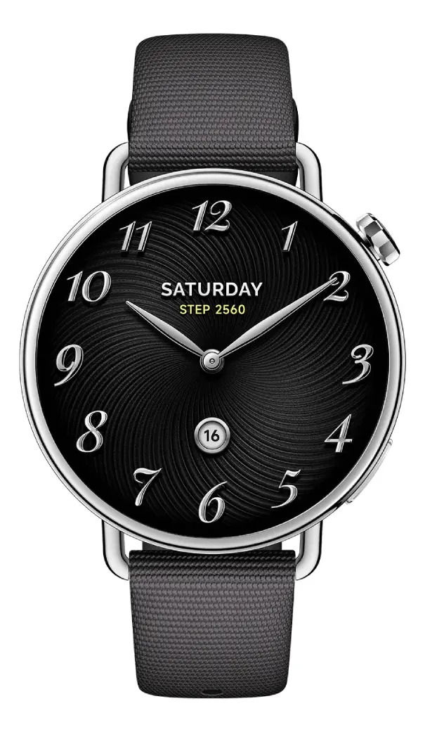 Reloj Inteligente Xiaomi Watch S4 41mm Amoled 1.32 Batería Hasta 8 Días Fluororubber Strap Negro