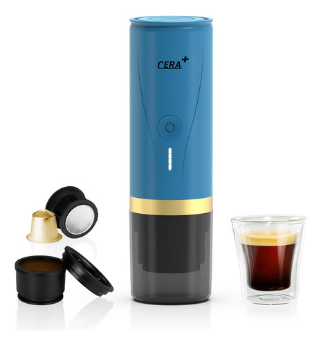 Cera Máquina Café Espresso Portátil Autocalentable Presión