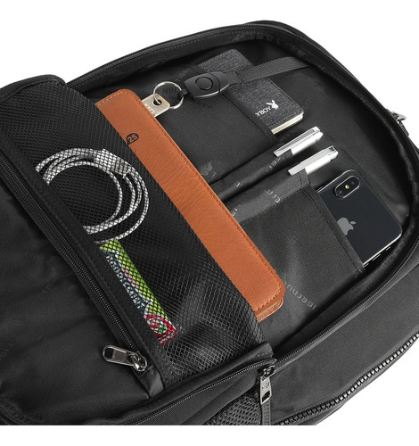 Mochila Tigernu Ejecutiva Para Notebook Negro T-b3143xl