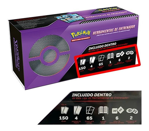 Pokemon Tcg Trainers Toolkit 2022 Inglés Caja De Entrenador