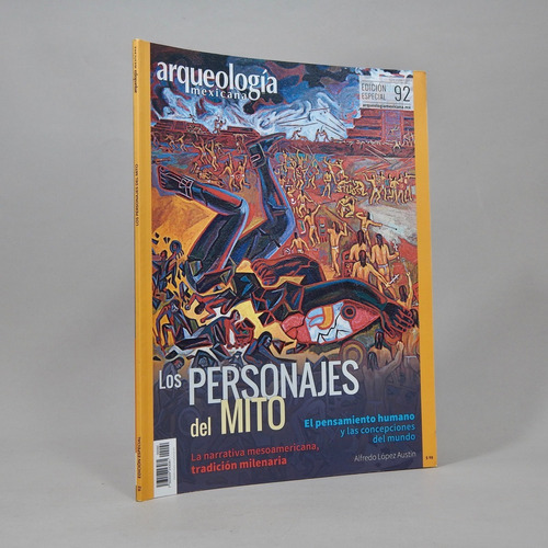 Arqueología Mexicana Edición Esp #92 Personajes Del Mito Af6