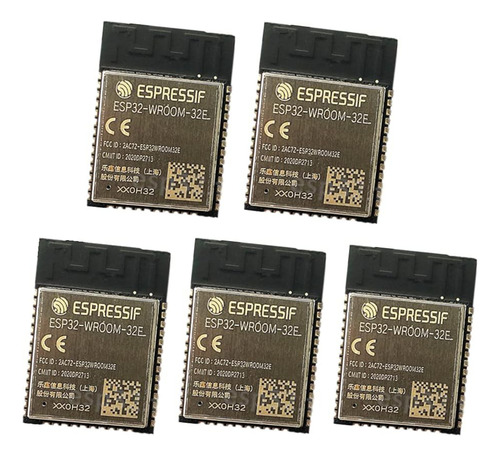 Módulo Esp32-wroom-32e Wi-fi Bluetooth Esp-32e, 4 Mb, 5 Unid