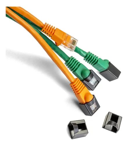 Ntw Protector De Enchufe Rj45 Bloqueable Para Cabeza Etherne