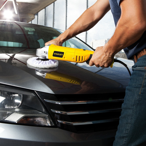 Imagem 4 de 5 de Politriz Automotiva Stgp612k Stanley 600w 5 Pol. Com Maleta