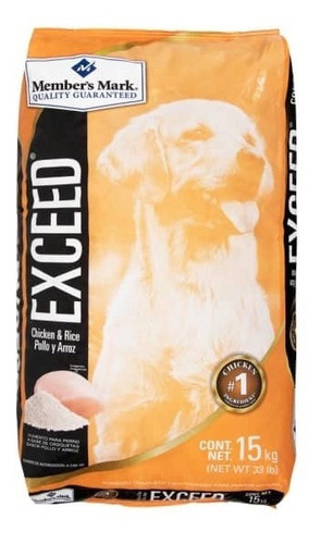 Alimento Para Perros Croquetas Exceed 15 Kg 