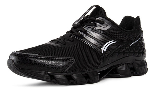 Imagen 2 de 6 de Tenis Para Correr Hombre Karosso Negro 6331