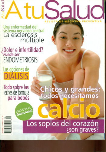 Revista A Tu Salud No. 22 Diciembre 2005 Calcio