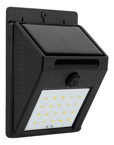 Reflector Solar Chico Led 4w Luz Fría Exterior Candela 7387