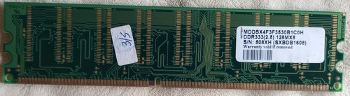 Memoria Vdata 128mb Pc Computadora Mddsx4f3f530b1c0h (Usado)
