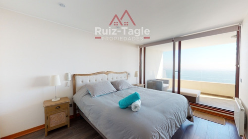 Imagen 16 de 21 de Venta De Bello Departamento En Costas De Montemar, Calle Del