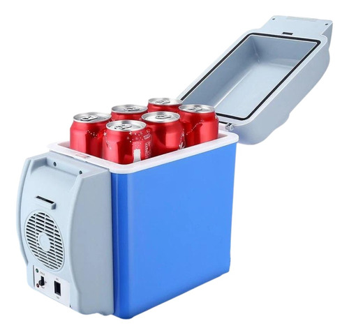 Accesorios Para Auto Mini Refrigerador Portátil 12v 7,5 Ltrs
