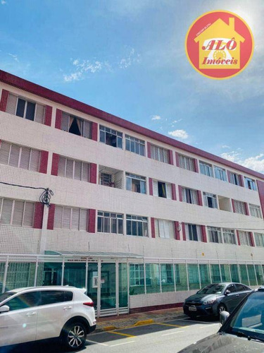 Imagem 3 de 14 de Apartamento Com 1 Dormitório À Venda, 50 M² Por R$ 180.000 - Ocian - Praia Grande/sp - Ap6875