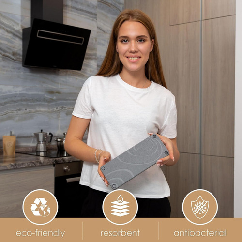 Stone Sink Caddy - Organizador De Fregadero De Secado Instan