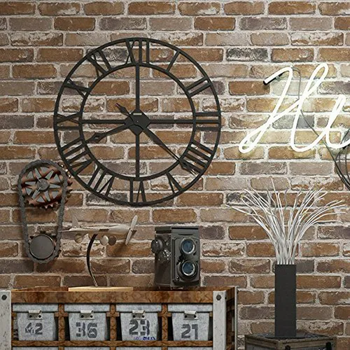 Papel Pared Ladrillo Vintage Para Hogar.