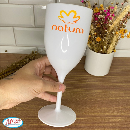 10 Taças Personalizadas Vinho E Bebidas 400ml Imp. Colorida