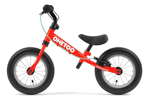 Bicicleta Aprendizaje Sin Pedales Yedoo Onetoo Aro 12 Niños Color Red Orange