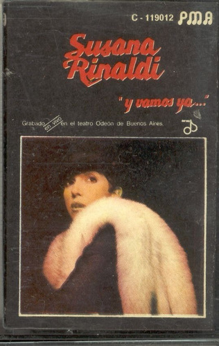 Susana Rinaldi - Y Vamos Ya - Cassette Usado