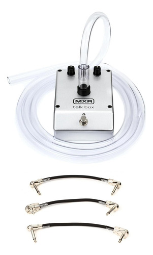 Pedal De Caja De Resonancia Mxr M222 Talk Box 3 Cables ...