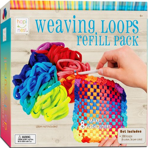 Loom Bands Potholder Weaving Refill Pack For Kids | Set...