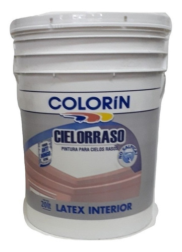 Pintura Latex Cielorraso Antihongo Colorin Balde 20 Lt