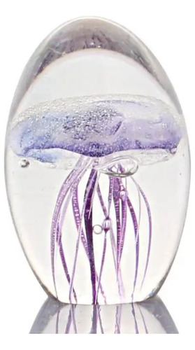 Medusa Adorno Pisa Papeles Vidrio Cristal 6 Cm 