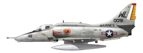 En Stock Modelismo Avion A-4 Skyhawk Hobby 2000 1/72