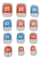 Comprar 12 Uñas Postizas Para Nenas Con Pegamento En Las Uñas