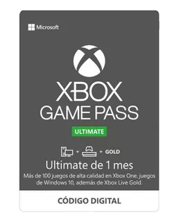 Game Pass Ultimate 1 Mes