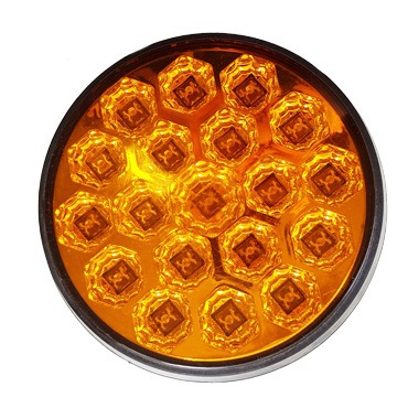 Faro Trasero Led Amb Bivol B/negra Diam 120 Ap-930led