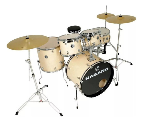 Bateria Nagano Garage Rock Ntc Natural Clear 22/14