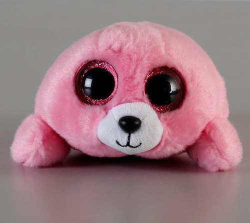 Peluche Ty Beanie Boos Foca Rosada Pierre 30cm Extra Suave