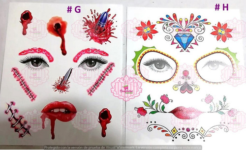 Imagen 3 de 4 de Disfraz Esqueleto Hueso Xg Tallas Plus Tatoo Catrina Gratis