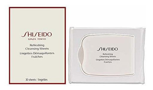 Toallitas - Shiseido Refreshing Cleansing Sheet 30 Pc, 30cou