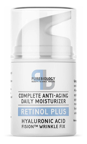 Imagen 2 de 6 de Biología Pura Retinol Crema Hidratante Con Ácido Hialurónico