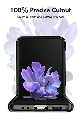 Imagen 4 de 6 de Funda Galaxy Z Flip 3 Akabike Negro