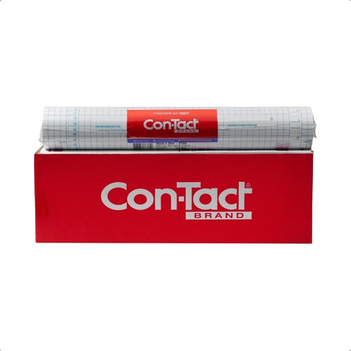 Papel Contact 80 Micras Adesivo 45cm X 10m Transparente Cor Papel Con-tact Cristal