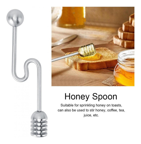 Hogar Cuchara Para Miel De Acero Inoxidable 304 Dessert