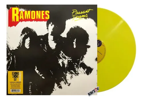 Lp Ramones Pleasant Dreams - Rsd 2023 Yellow Vinyl Lacrado Lp